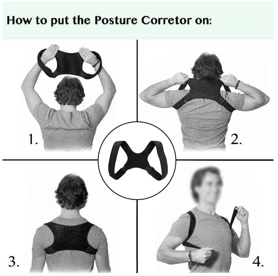 Adjustable Back, Shoulder and Spine Posture Corrector