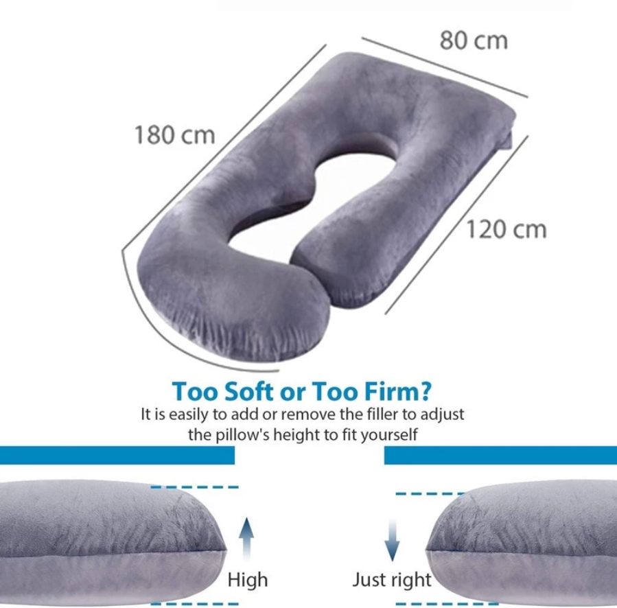 70 Inch Pregnancy Pillow for Sleeping Maternity Pillow
